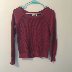 Maroon Sweater